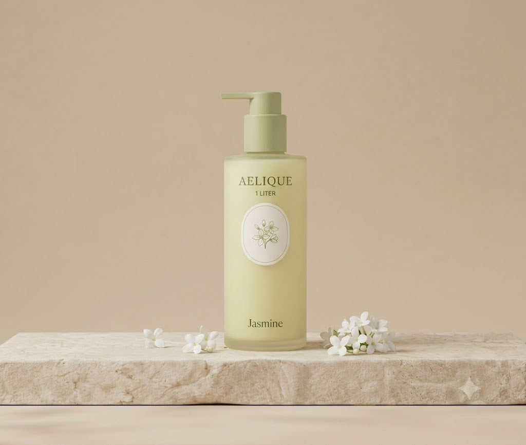 Aelique Herbal Nourishing Whitening Bubble Liquid Shower Gel
